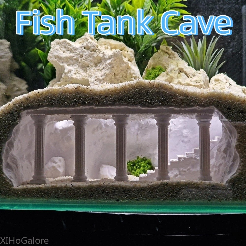 Aquarium Fish Unique - Hiasan Akuarium Tempat Persembunyian Ikan, Terowongan