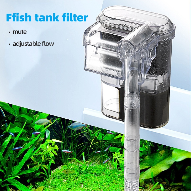 Cleaner Fish Aquarium - Filter USB Mini Gantung untuk Akuarium