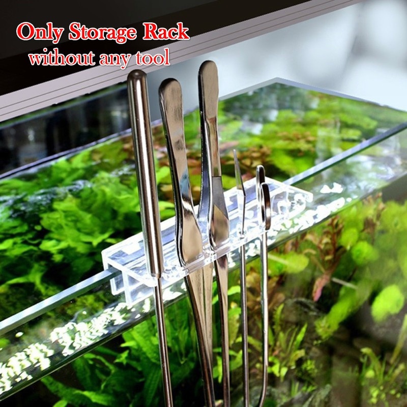 Cleaner Fish Aquarium - 1PCS rak penyimpanan peralatan tanaman akuarium,