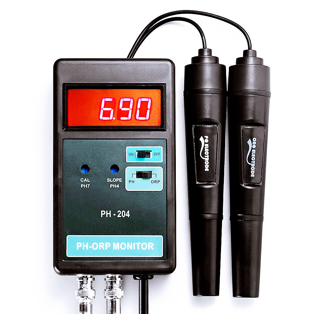 Aquarium Fish Online - PH-204 Digital PH/ORP Meter dengan Kontrol