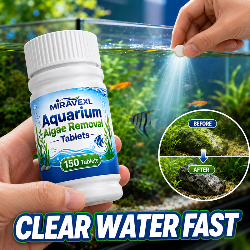Cleaner Fish Aquarium - Tablet Penghilang Alga Akuarium MIRAVEXL 150,
