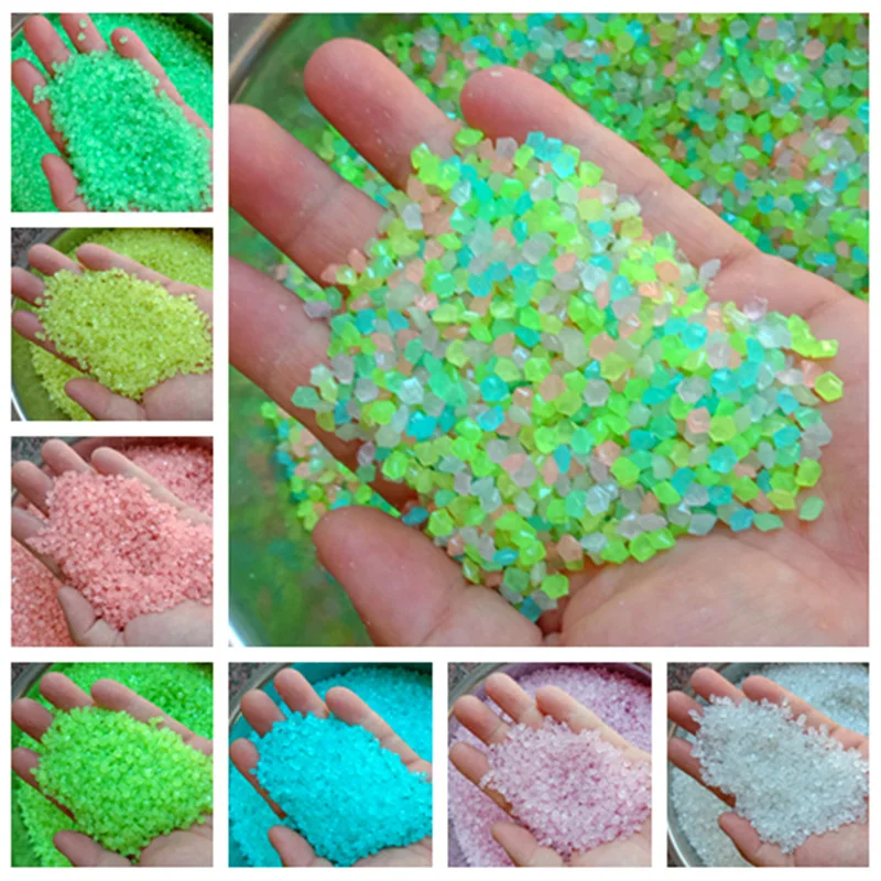 Aquarium Fish That Glow In The Dark - 2000 Buah Batu Kerikil Bercahaya 3-5mm