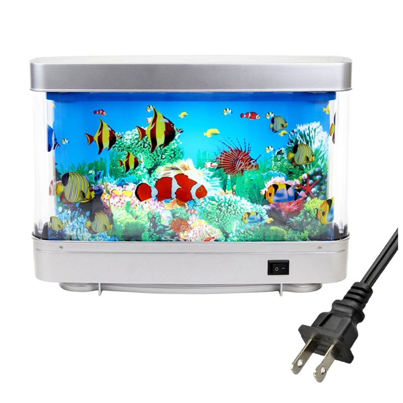 Aquarium Fish Dolphin - Lampu Akuarium LED Lautan Virtual Dinamis