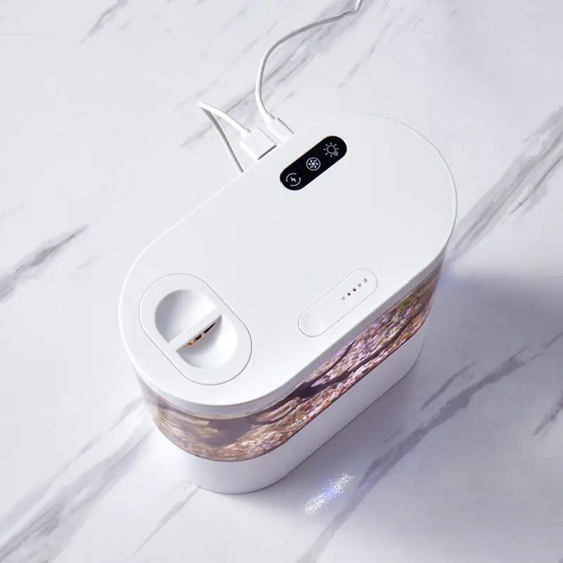 Akuarium Mini Desktop USB deng - Aquarium Fish Goldfish ulasan dan harga