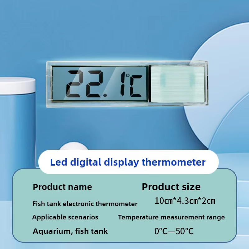 Termometer Akuarium 3D Elektro - Aquarium Fish Goldfish ulasan dan harga