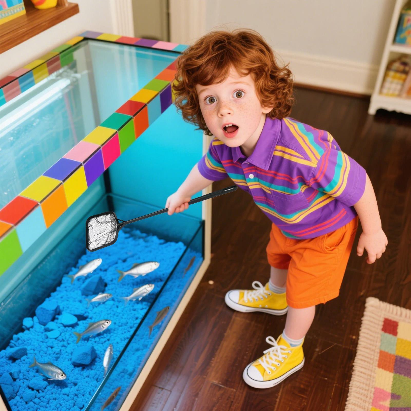 Jaring Kolam Renang untuk Memb - Cleaner Fish Aquarium ulasan dan harga