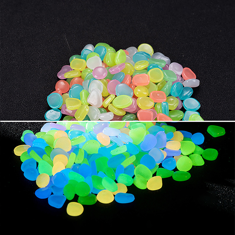 C 100 Buah Dekorasi Taman Batu - Aquarium Fish That Glow In The Dark ulasan dan harga