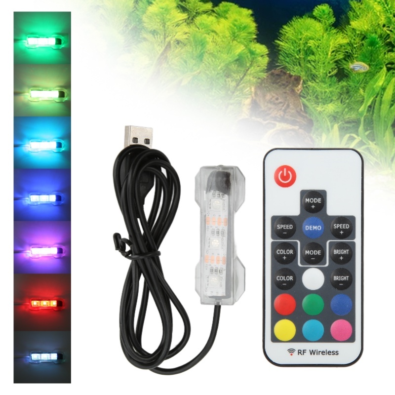 Lampu Akuarium LED Mikro Lansk - Aquarium Fish Online ulasan dan harga