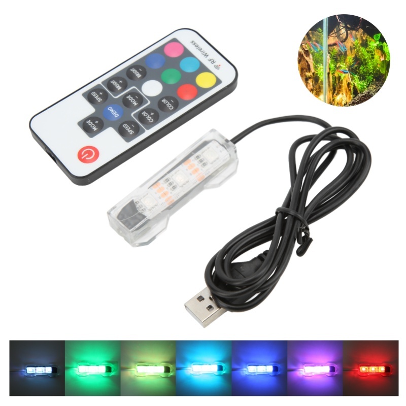 Lampu Akuarium LED Mikro Lansk - Aquarium Fish Online ulasan dan harga