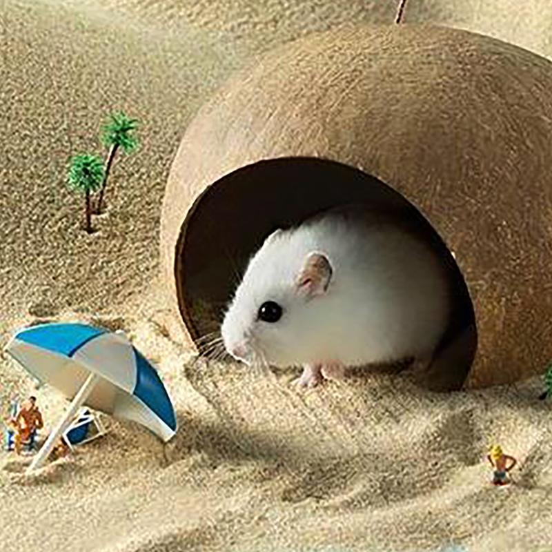 Dekorasi Pondok Kelapa untuk A - Aquarium Fish Hiding Places ulasan dan harga