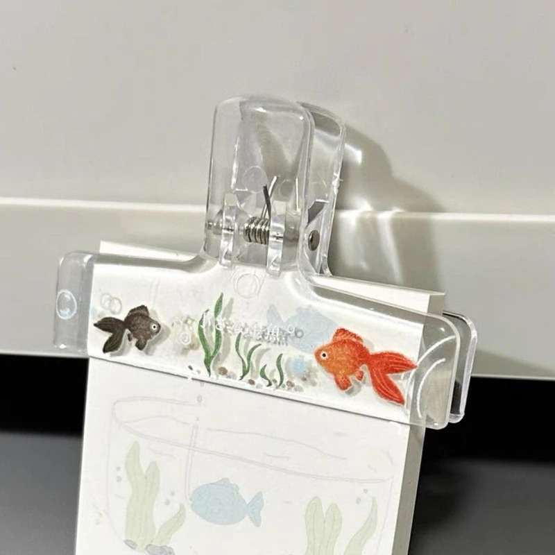 1 Buah Klip Binder Ikan Mas Ak - Aquarium Fish Goldfish ulasan dan harga
