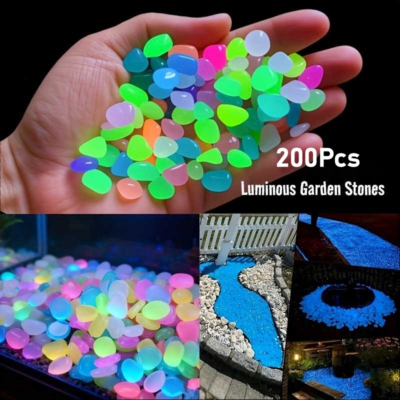 200 Buah Kerikil Taman Menyala - Aquarium Fish That Glow In The Dark ulasan dan harga