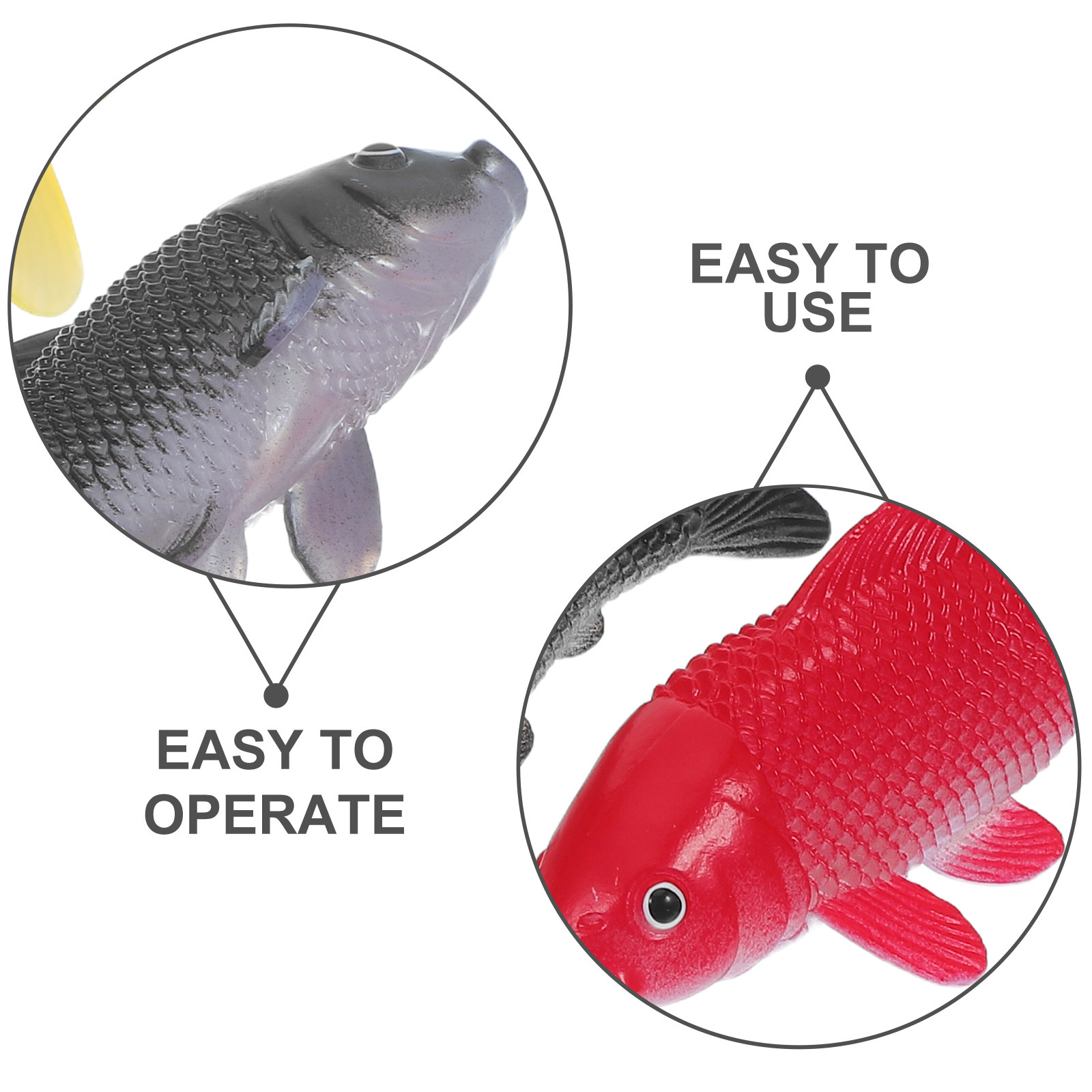 3 Buah Mainan Kerajinan Ikan P - Aquarium Fish Goldfish ulasan dan harga