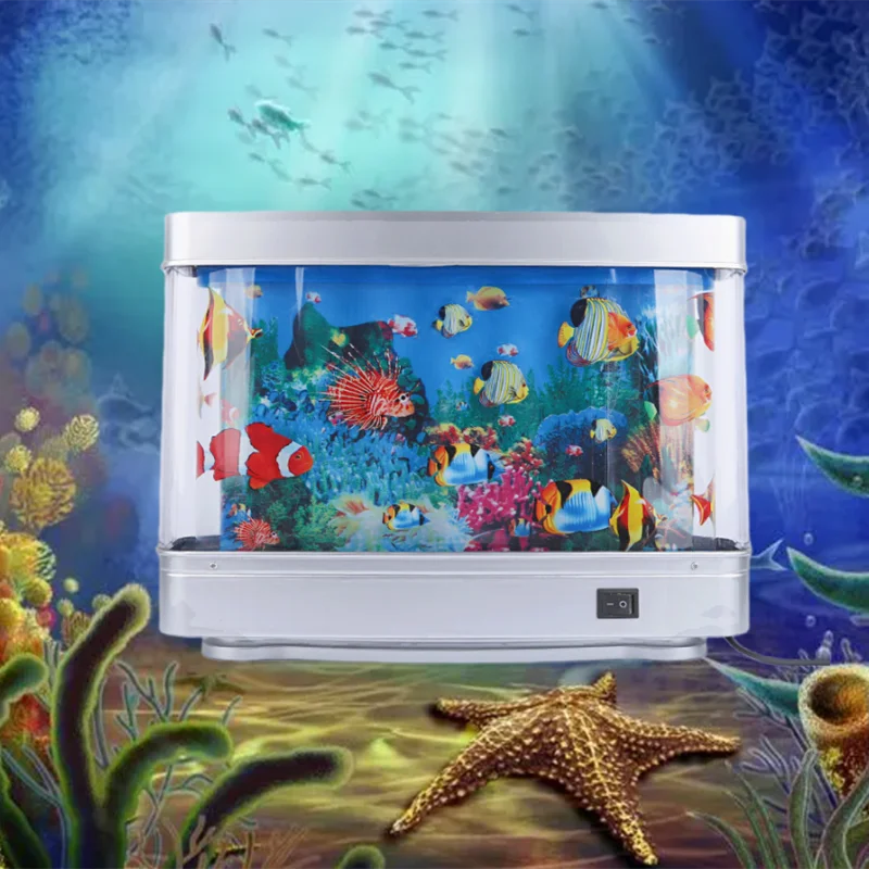 Lampu tangki ikan Led Virtual  - Aquarium Fish Dolphin ulasan dan harga