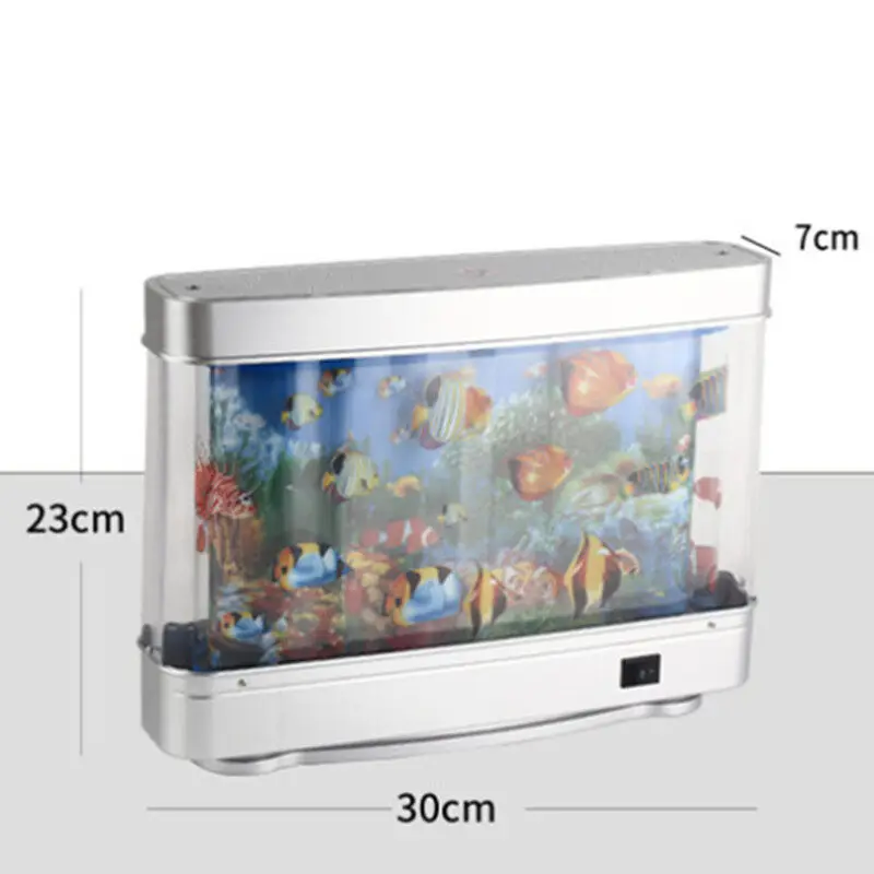 Lampu tangki ikan Led Virtual  - Aquarium Fish Dolphin ulasan dan harga