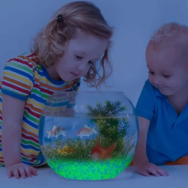 1000 buah 3-5mm pasir bercahay - Aquarium Fish That Glow In The Dark ulasan dan harga