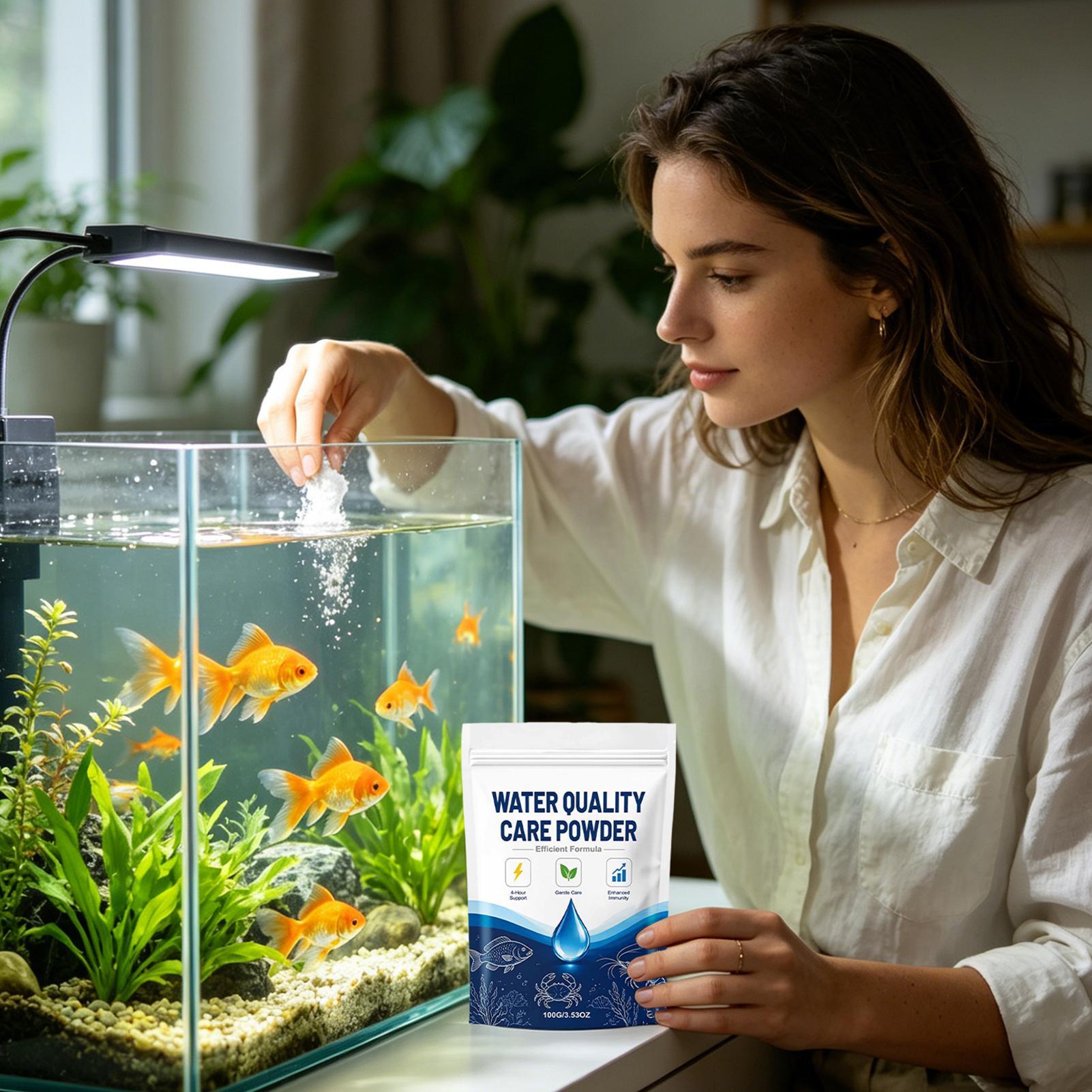 100G Bubuk Pembersih Air Akuar - Cleaner Fish Aquarium ulasan dan harga