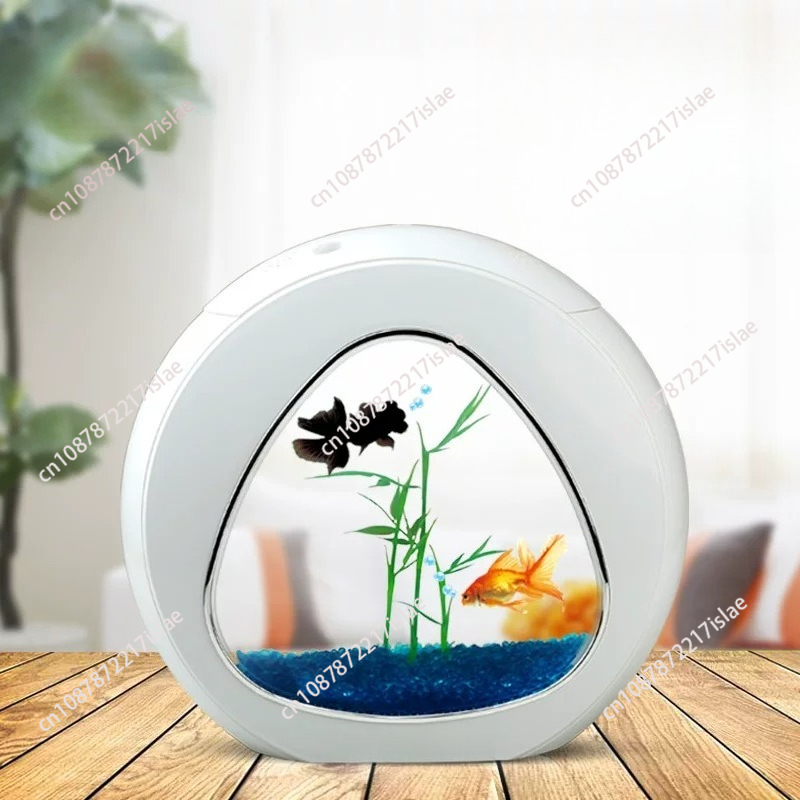 Akuarium Akrilik Desktop Kecil - Aquarium Fish Goldfish ulasan dan harga