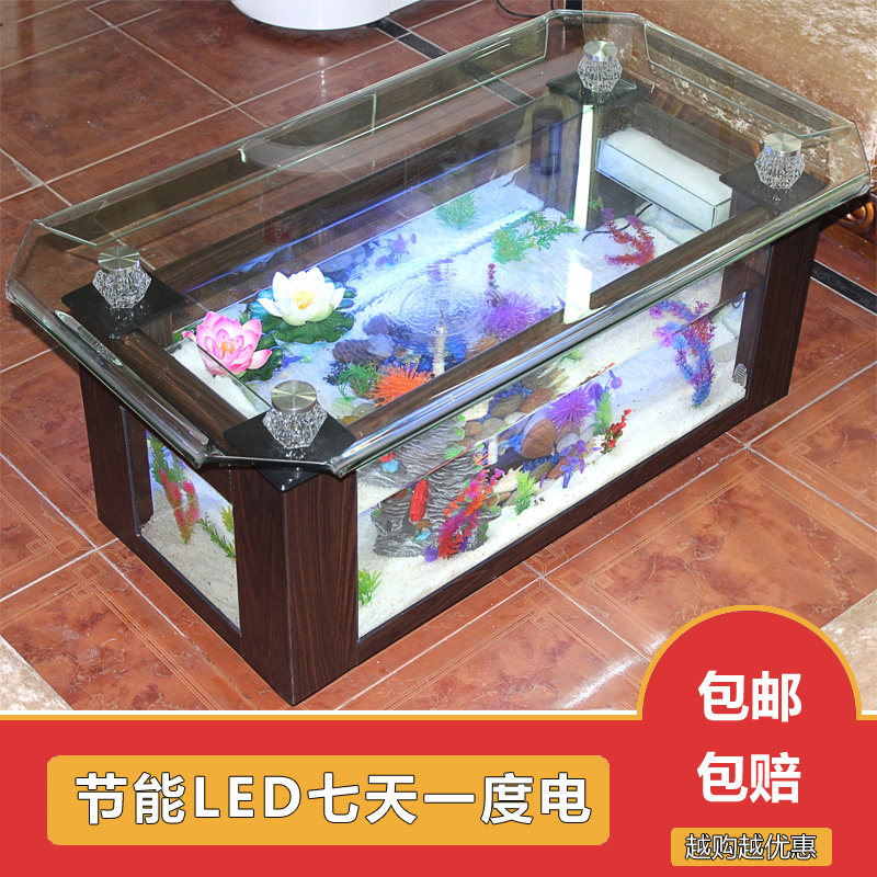 Meja kopi akuarium ekologi Xih - Aquarium Fish Goldfish ulasan dan harga