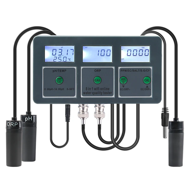 WiFi Digital PH ORP TDS EC Sal - Aquarium Fish Online ulasan dan harga