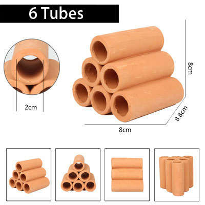 Dekorasi Akuarium Tanah Liat U - Aquarium Fish Hiding Places ulasan dan harga