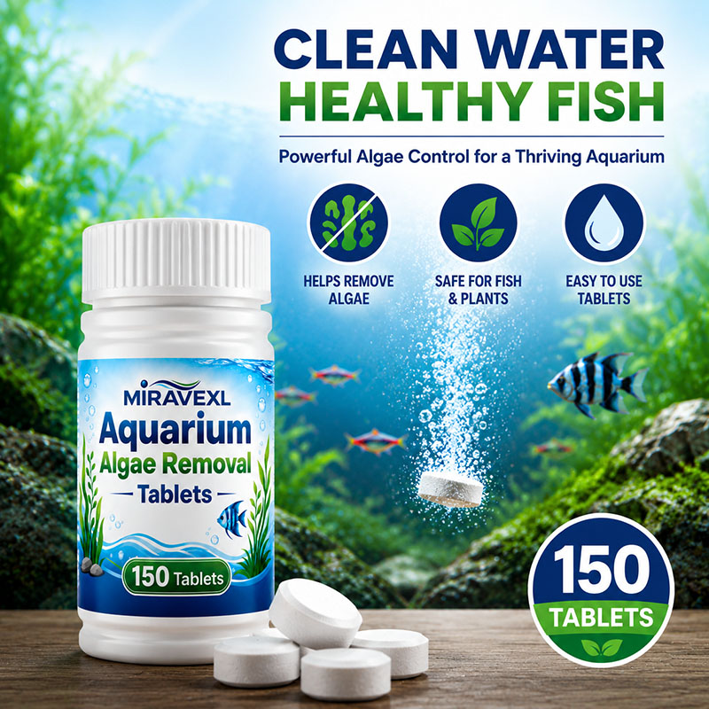 Tablet Penghilang Alga Akuariu - Cleaner Fish Aquarium ulasan dan harga