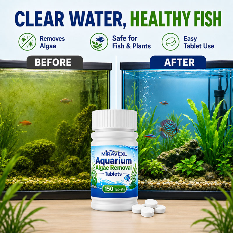Tablet Penghilang Alga Akuariu - Cleaner Fish Aquarium ulasan dan harga