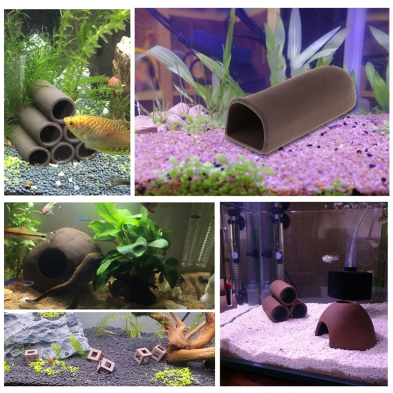 Dekorasi Akuarium Gua Batu Ker - Aquarium Fish Hiding Places ulasan dan harga