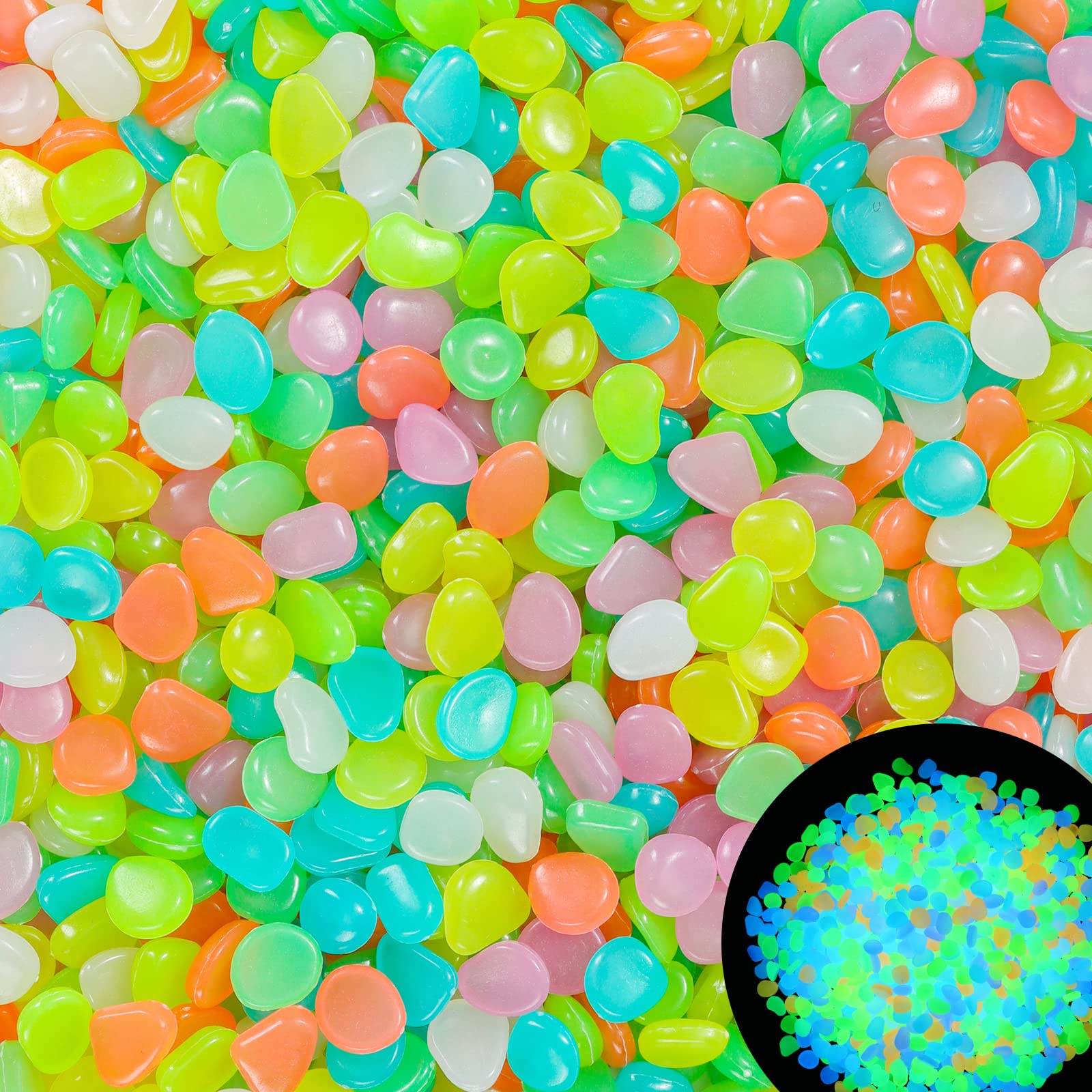 100 buah kerikil taman menyala - Aquarium Fish That Glow In The Dark ulasan dan harga