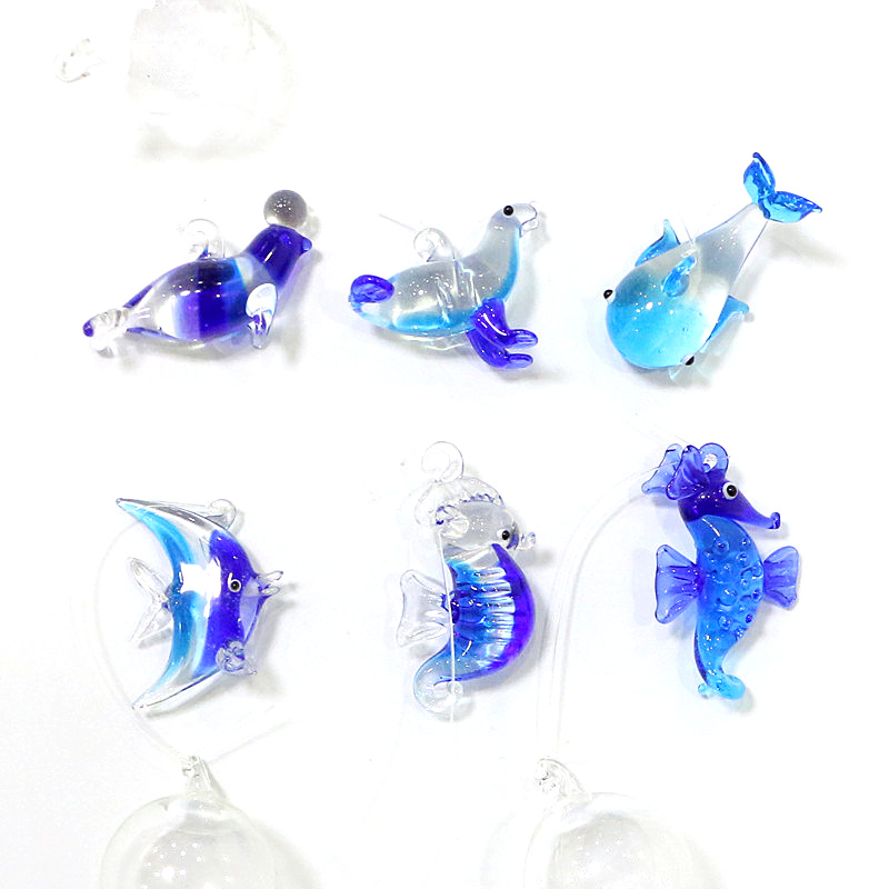 Ornamen Akuarium Hiasan Kaca M - Aquarium Fish Dolphin ulasan dan harga