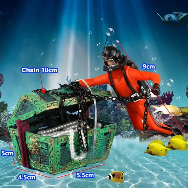 1 buah desain unik ornamen tan - Aquarium Fish Unique ulasan dan harga