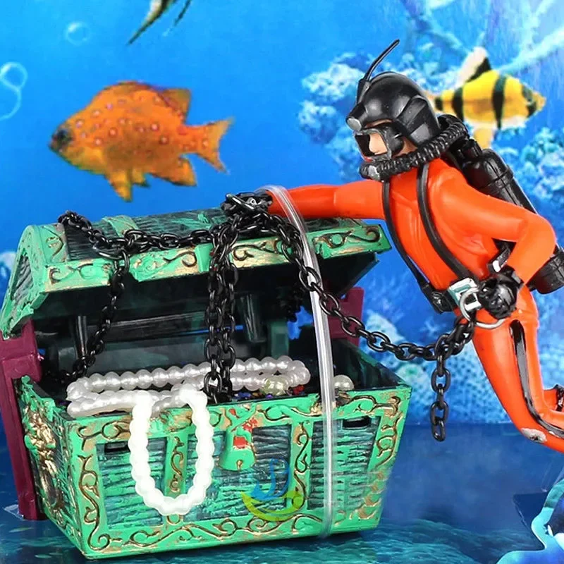1 buah desain unik ornamen tan - Aquarium Fish Unique ulasan dan harga