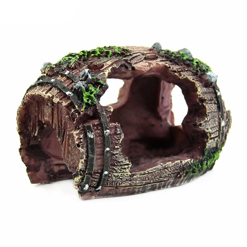 Ornamen Dekorasi Akuarium Bent - Aquarium Fish Hiding Places ulasan dan harga
