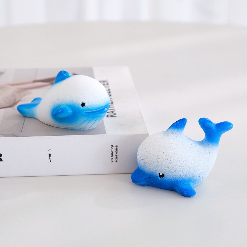 Patung Hewan Laut Mini Tangki  - Aquarium Fish Dolphin ulasan dan harga