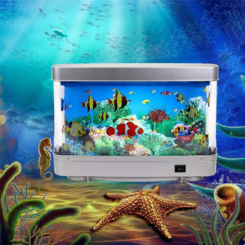 Lampu Akuarium LED Lautan Virt - Aquarium Fish Dolphin ulasan dan harga